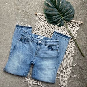 DL1961 Sky Blue Cropped Jeans
